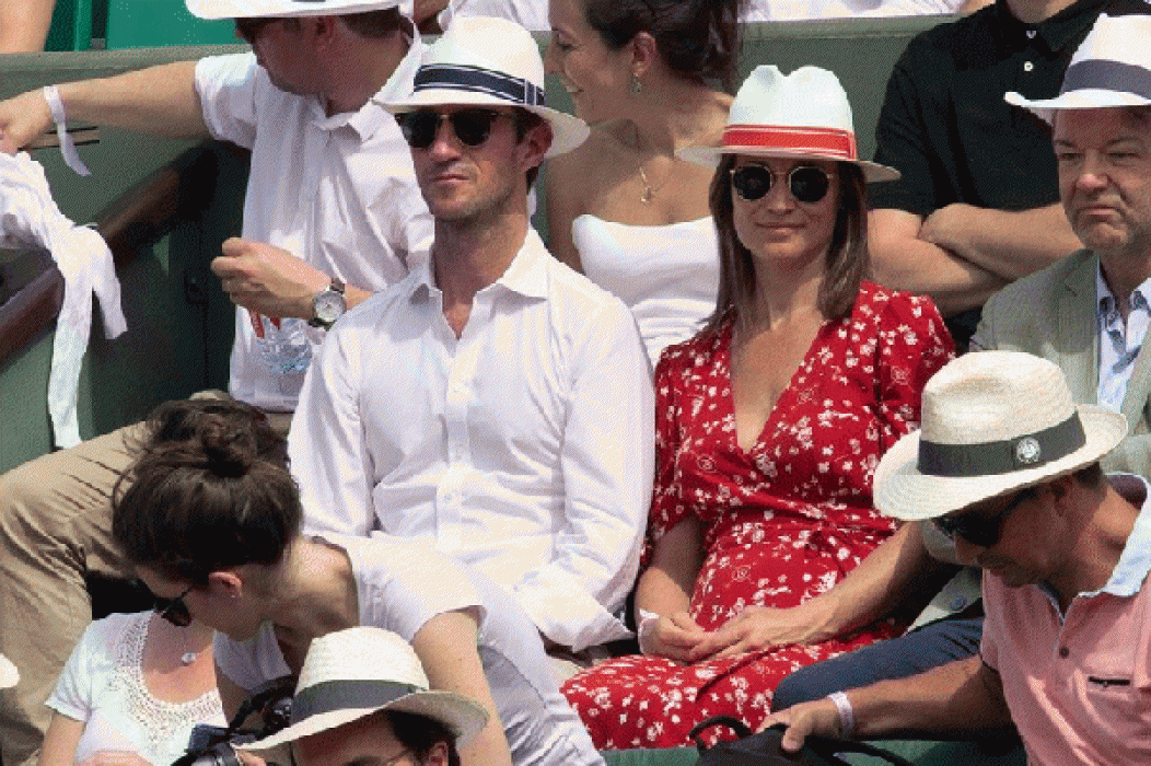 Пиппа Миддлтон и Джеймс Мэттьюз