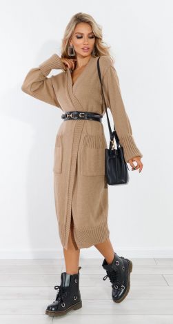 Кардиган с карманами