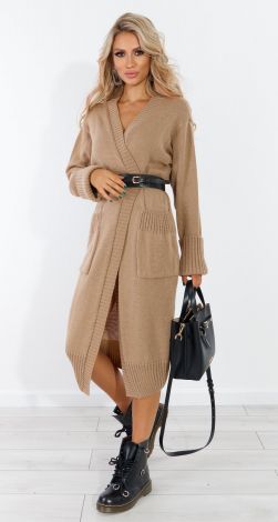 Кардиган с карманами