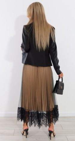 Куртка піджак з еко шкіри