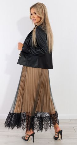 Куртка піджак з еко шкіри