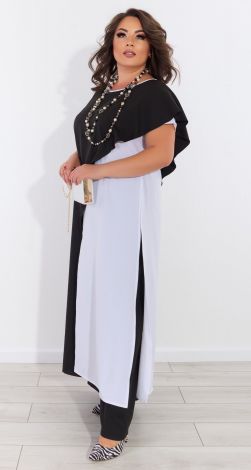 Ошатний брючний костюм