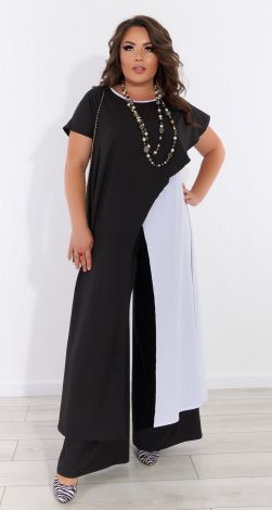 Ошатний брючний костюм