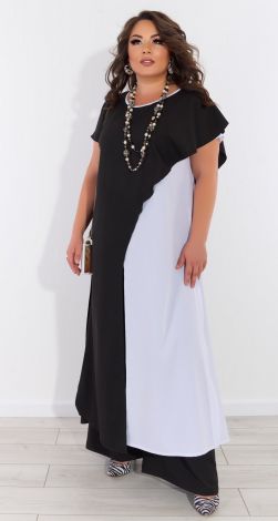 Ошатний брючний костюм