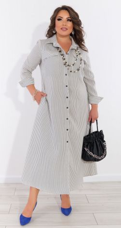 Stylish striped dress