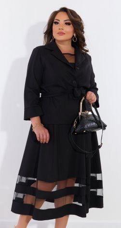 Гарний костюм з сукнею