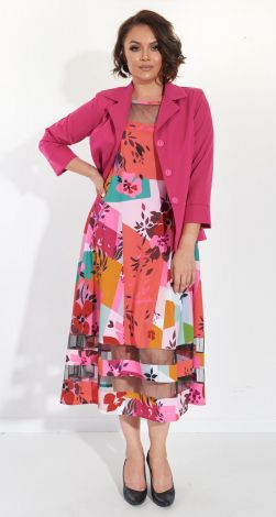 Гарний костюм з сукнею