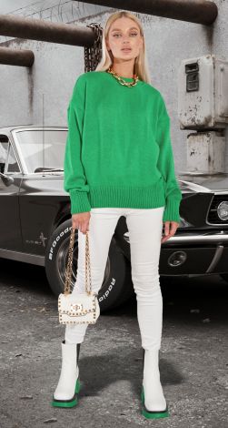 Базовый свитер оверсайз