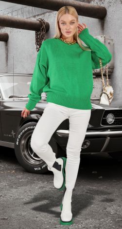 Базовый свитер оверсайз