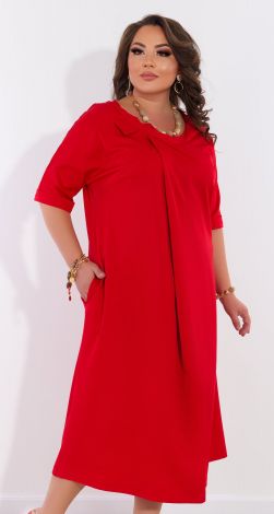 Нарядное платье свободного силуєта