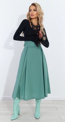 Гарна коттонова спідниця