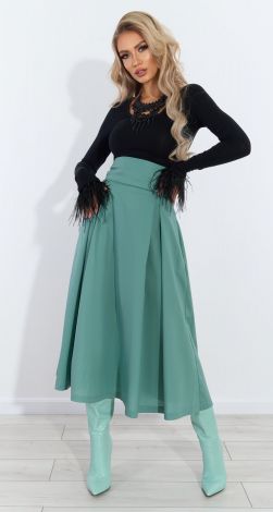 Гарна коттонова спідниця