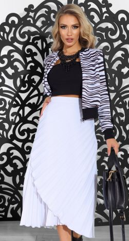 Гарна спідниця у складку