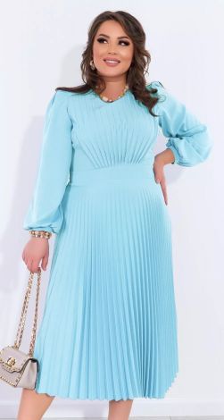 Нарядное платье плиссе