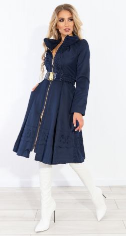 Гарний плащ на блискавці