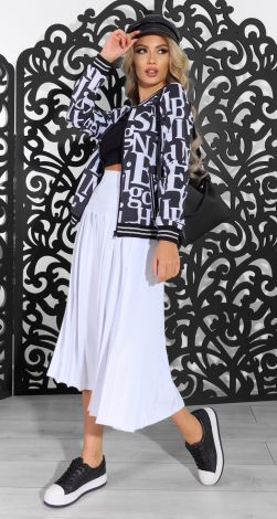 Модний бомбер на змійці