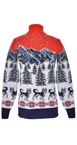 Кофта волки