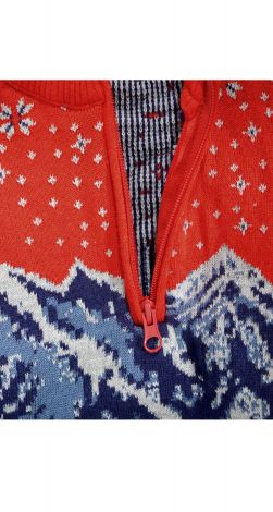 Кофта волки