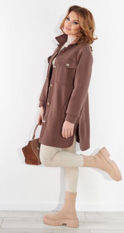 Жакет сорочка на флісі