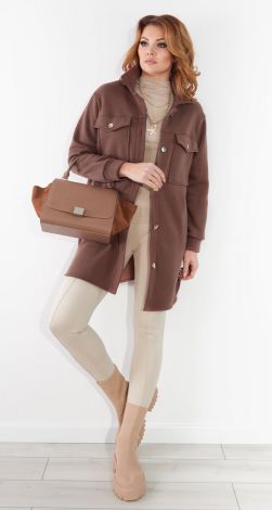 Жакет сорочка на флісі