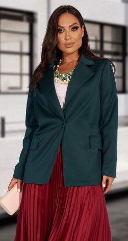 Красивий зелений піджак