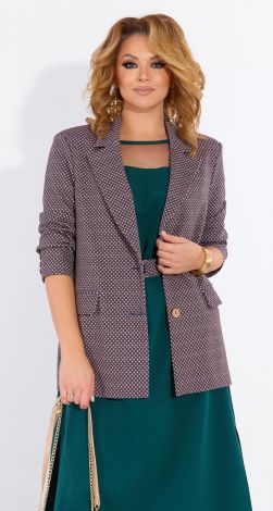 Стильний костюм із сукнею