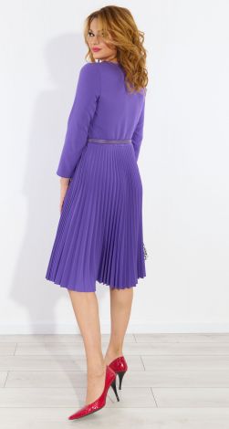 Красивое платье плиссе