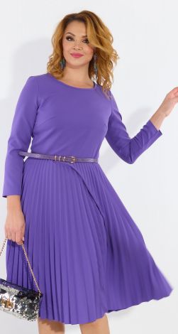 Красивое платье плиссе