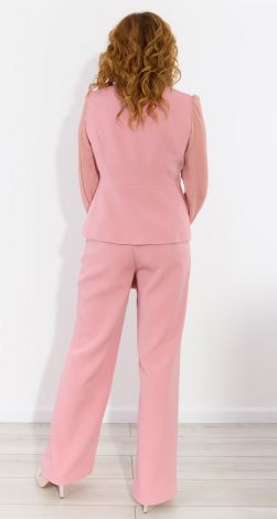 Красивый брючный костюм плиссе