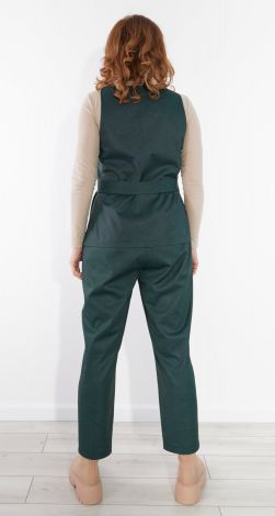 Брючний костюм із жилетом