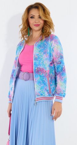 Модний бомбер на змійці