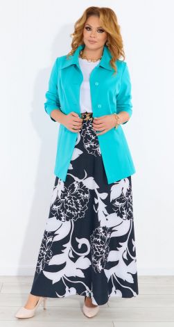 Напівприлеглий легкий жакет