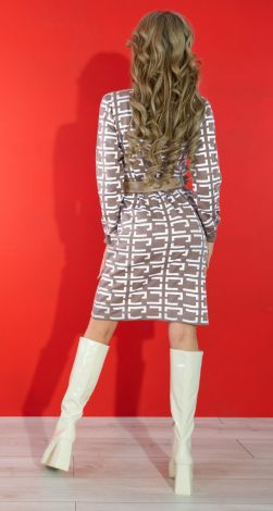 В'язана сукня гольф