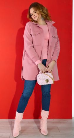 Жакет сорочка на флісі