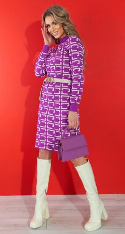 В'язана сукня гольф