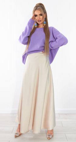 Шовкова вечірня спідниця