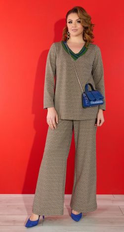 Стильний брючний костюм