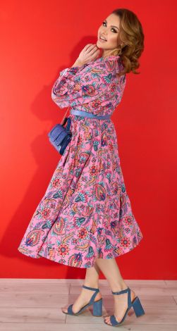 Стильное платье большого размера