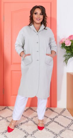 Легке лляне пальто