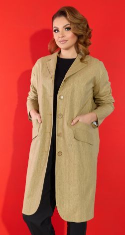 Легке лляне пальто
