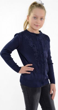 Кофта для дівчинки з орнаментом.