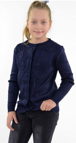 Кофта для дівчинки з орнаментом.