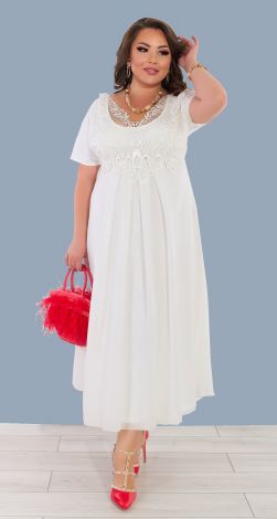 Нарядное платье большого размера