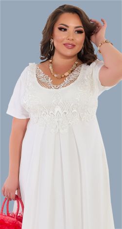 Нарядное платье большого размера