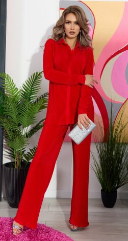 Брючний костюм плісе