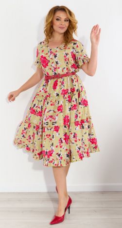 Лёгкое свободное платье