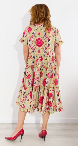 Лёгкое свободное платье