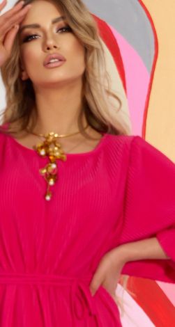 Платье плиссе