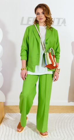 Льняний костюм трійка