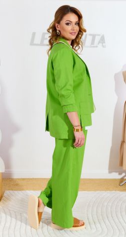 Льняний костюм трійка